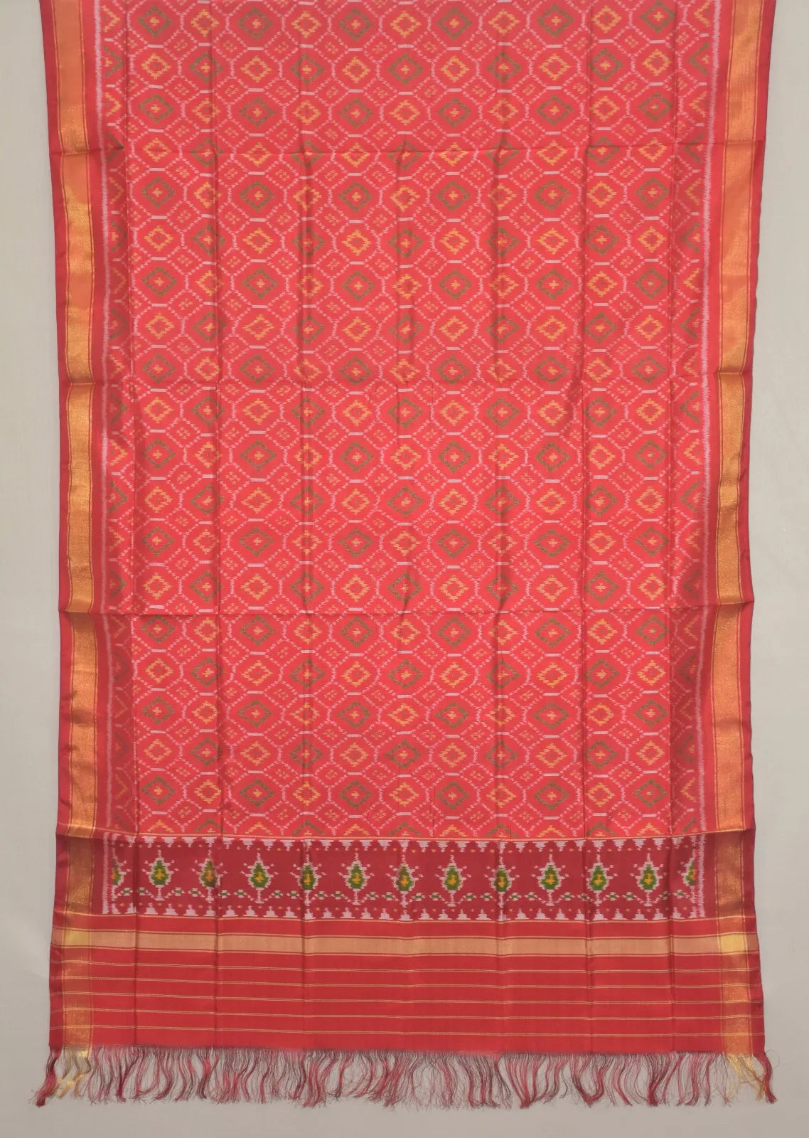 Diamond Pattern Patola Dupatta