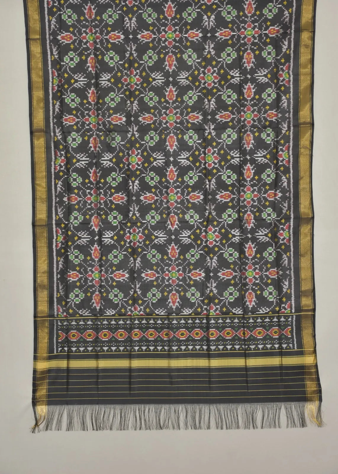 Floral Trellis Heritage Patola Dupatta