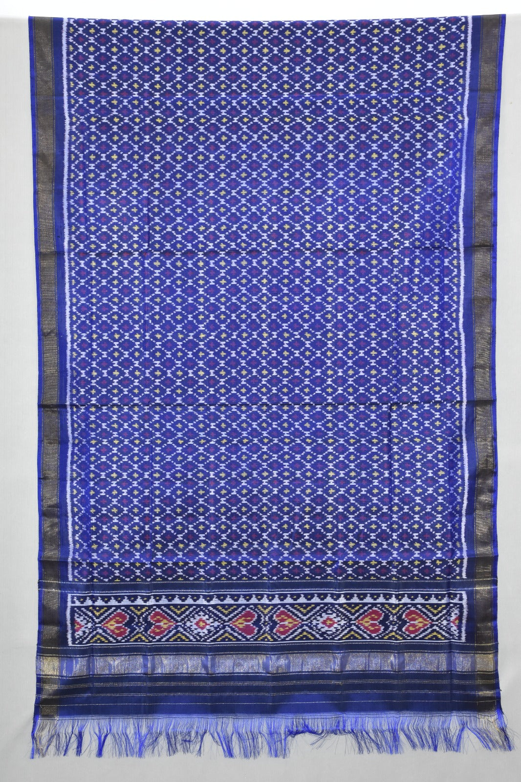 Royal Geometric Single Ikat Patola Dupatta