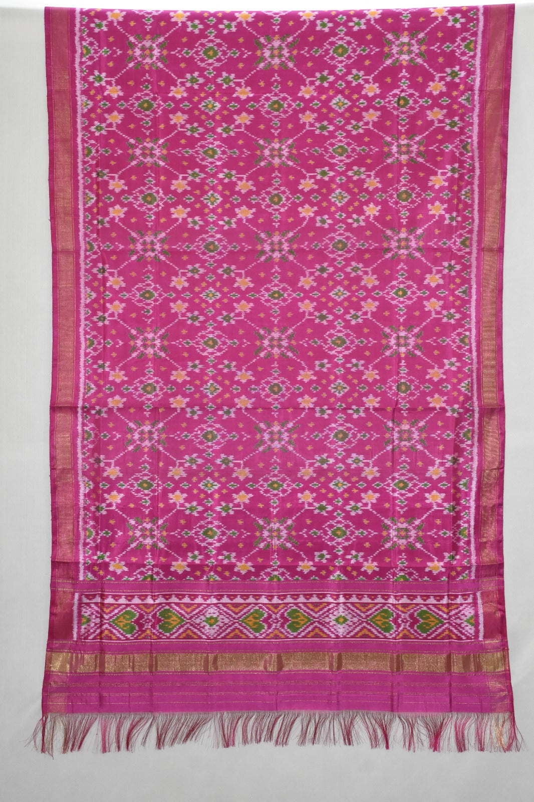 Heritage Floral Ikat Patola Dupatta