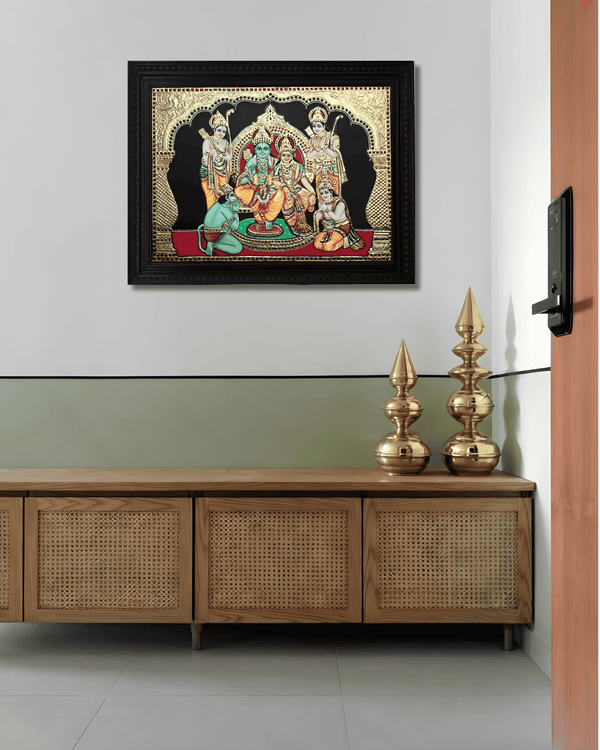 The Grand Darbar of Ramchandra in Tanjore by Sarvanan