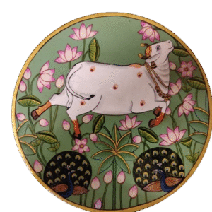 Pichwai Plate 7