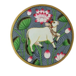 Pichwai Plate 8