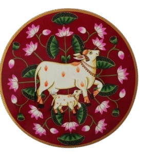 Pichwai Plate 10