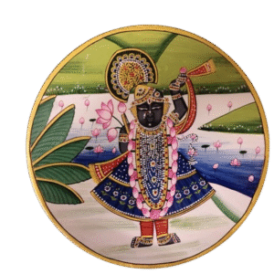 Pichwai Plate 1