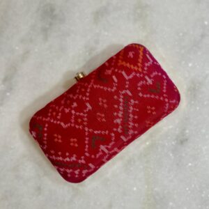 Patola Pink Clutch